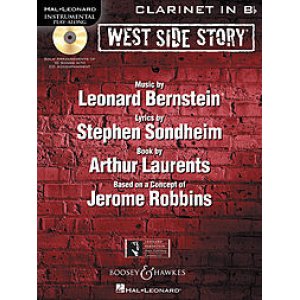 画像: クラリネットソロ楽譜　ウエストサイドストーリー　West Side Story for Clarinet（with CD ）