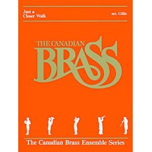 画像: 金管5重奏楽譜　Just a Closer Walk　（By The Canadian Brass）