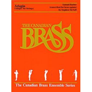 画像: 金管5重奏楽譜　Adagio for Strings　（By The Canadian Brass）