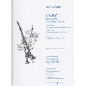 画像: クラリネット教材　若いクラリネット奏者のＡＢＣ：II（L'ABC　du　Jeune　Clarinettiste：II）　作曲/ダンガン,Ｇ．（Dangain,G.)