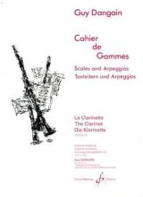 画像: クラリネット教材　音階の練習（Cahier　de　Gammes）　作曲/ダンガン,Ｇ．（Dangain,G.)