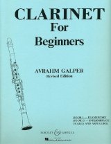 画像: クラリネット教材　初心者のためのクラリネット：I（Clarinet　for　Beginners:I）　作曲/ガルバー，Ａ．（Galper,A.)