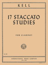 画像: クラリネット教材　１７のスターカット練習曲（17Staccato　Studies）　作曲/ケル（Kell,R.)