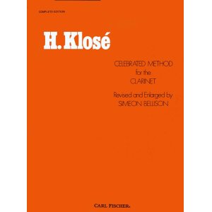 画像: クラリネット教材　有名な教則本（Celebrated Method）　作曲/クローゼ，Ｈ．（Klose,H.)