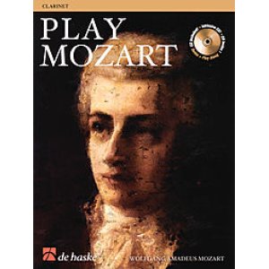 画像: クラリネットソロ楽譜　PLAY MOZART - CLARINET （モーツアルト作品をクラリネットで！）