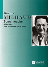 画像: アルトサックス＆ピアノ楽譜 　スカラムーシュ（Scaramouche）　作曲／ミョー（Milhaud,D.)【人気作品】【2023年9月改定】