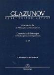 画像1: アルトサックス＆ピアノ楽譜　協奏曲変ホ短調　作品109 （Konzert　in　Es　Op,109）　作曲／グラズノフ（Glazounov,A.)