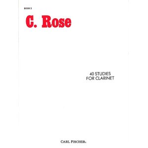 画像: クラリネット教材　４０の練習曲：II（40Studies：II）　作曲/ローズ，Ｃ．（Rose,C.)