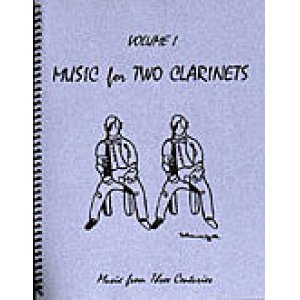 画像: クラリネット２重奏楽譜　Music for Two Clarinets - Vol. 1