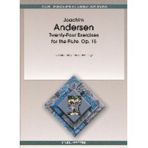 画像: フルート教材　24の練習曲 作品15(24 Etudes op 15)　作曲/アンダーセン,J.(Andersen,J.)