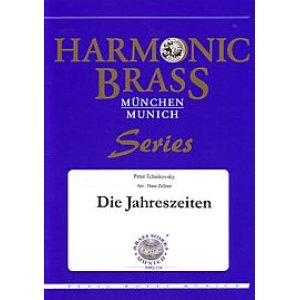 画像: 金管５重奏楽譜　四季　（Die Jahreszeiten  ）　作曲／チャイコフスキー　編曲／Hans Zellner