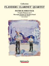 画像: クラリネット4重奏楽譜　3 Latin Dances No. 2 Merengue Sempre di Aychem Sunal  作曲：Patrick Hiketick(パトリック・ヒケティック)　【2020年8月取扱開始】