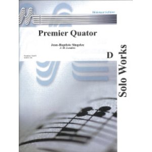 画像: サックス４重奏楽譜 Premier Quator／サクソフォーン4重奏曲　　作曲：Jean-Baptiste Singeleer／ジャン＝パティスト・サンジュレー  【2020年8月取扱開始】