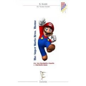 画像: クラリネット4重奏楽譜　The Super Mario Bros. Theme／「スーパーマリオブラザーズ」のテーマ　映画でも大人気！　【2024年8月取扱開始】