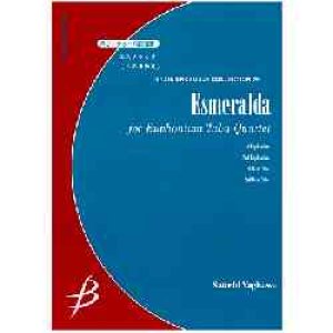 画像: バリ・テューバ４重奏楽譜　エスメラルダ　作編曲者／八木澤教司