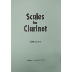 画像: クラリネット教材　クラリネットのためのスケール（Scale　for　Clarinet）　作曲/アイヒラー（Eichler）