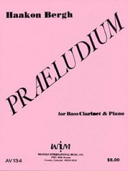 画像1: バスクラリネットソロ楽譜　バスクラリネットとピアノのためのプラエルデューム　作曲／ホーコン　ベルグ【2012年12月取扱開始】