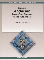 画像1: フルート教材　24の練習曲 作品15(24 Etudes op 15)　作曲/アンダーセン,J.(Andersen,J.)