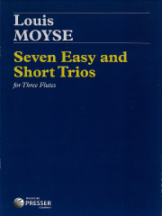 画像1: フルート3重奏楽譜　Seven Easy and Short Trios for Three Flutes, Op. 34／7つのやさしい小3重奏曲　作曲：Louis Moyse／ルイ・モイーズ　 【2020年8月取扱開始】