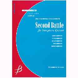 画像1: サクソフォーン５重奏楽譜　セカンド・バトル　作曲／天野正道